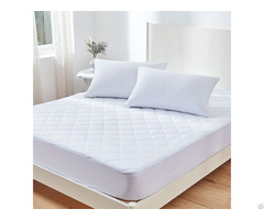 Oem Odm Factory King Size Knitted Fabric Quilted Waterproof Mattress Protector