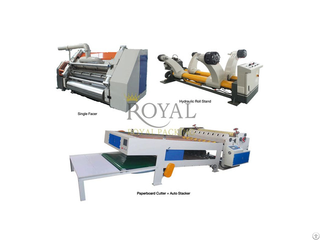 Double Ply Corrugated Paper Production Line