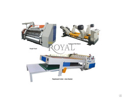 Double Ply Corrugated Paper Production Line