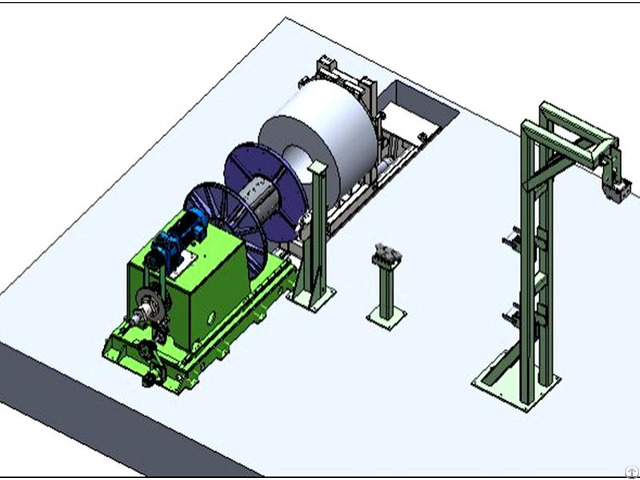 A Aluminum Wire Rod Rewinding Machine