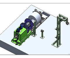 A Aluminum Wire Rod Rewinding Machine