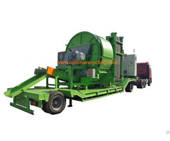 Mobile Portable Tire Shredders
