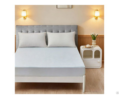 Tpu Waterproof Plain Eco Friendly Cooling Mattress Protector