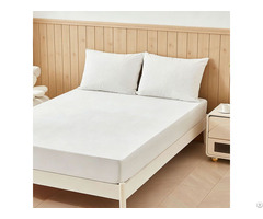 Washable Coral Fleece Cloth Waterproof Mattress Protector