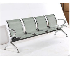 Three Seat Steel Hospital Bank Station