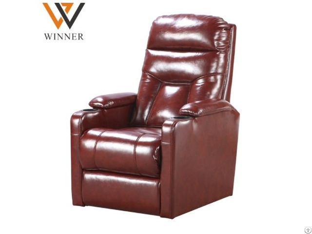Leather Copy Seat Cinema Chair Vip Cheers