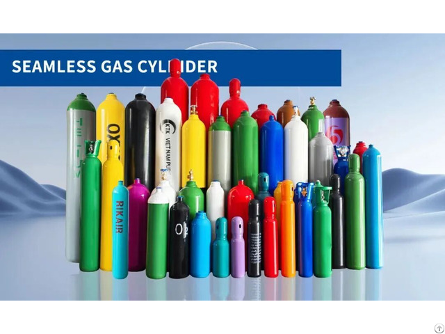 Iso Dot Standard Seamless High Pressure Steel Gas Cylinder For Industrial Use 1 5l To 150l