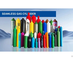 Iso Dot Standard Seamless High Pressure Steel Gas Cylinder For Industrial Use 1 5l To 150l