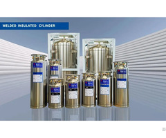 Iso Dot Tped Ce Is Standard Low Temperature Insulated Gas Cylinder Dewar Flask For Lo2 Ln2 Lar Lco2
