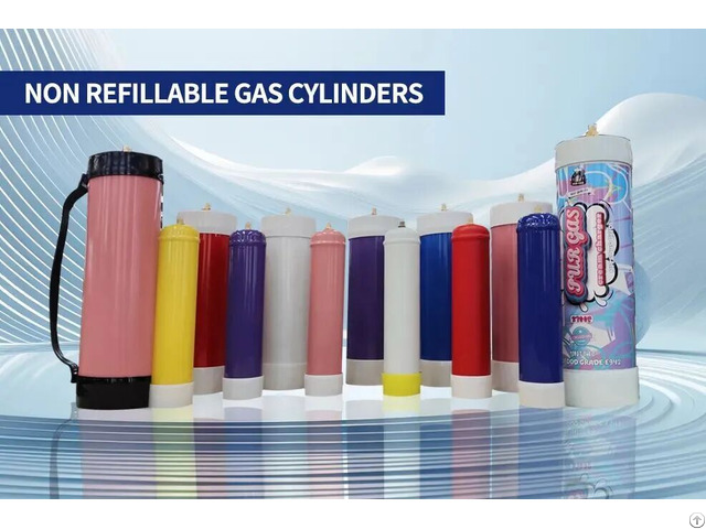 Disposable Gas Cylinder For Calibration And Industrial Use