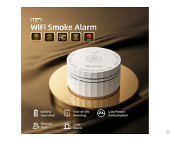 Ul217 10th Certified Wifi Smoke Alarm With Real Time Alerts And App Control