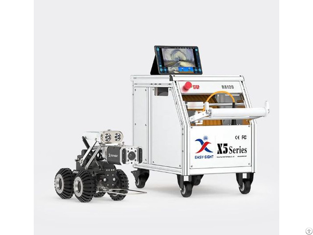 X5 Hma4 Pipeline Cctv Inspection Robot