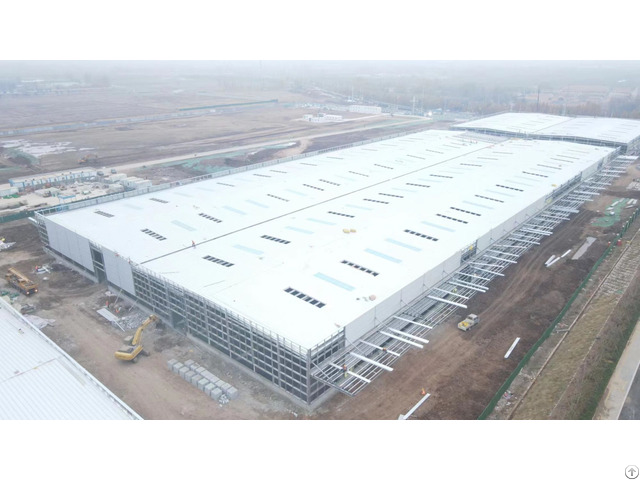 Steel Structure Workshop Prefabricated Frame Warehouse With Fast Construction