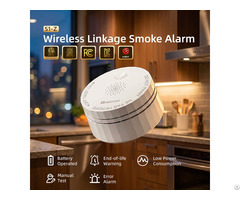 Ul217 10th Certified Z Wave Smoke Alarm With Low Power Smart Connectivity