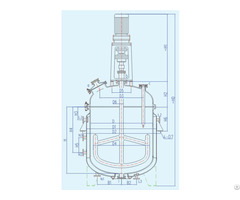 K Anchor Type Glass Lined Reactors