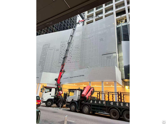 10ton Truck Mounted Loader Crane