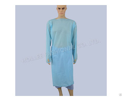 Wholesale Polyethylene Thumb Loop Isolation Gown