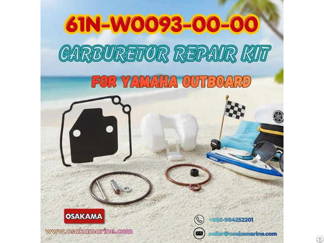 For Yamaha 30hp Outboard 61n W0093 00 Carburetor Repair Kit