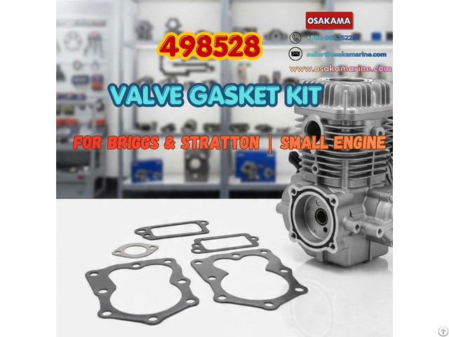 Valve Gasket Kit 498528 For Briggs And Stratton Engines
