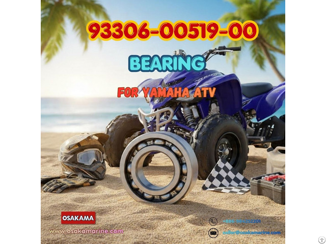 Bearing 93306 00519 00 For Yamaha Atv