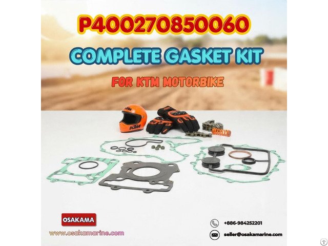P400270850060 Complete Gasket Kit For Ktm Duke 125
