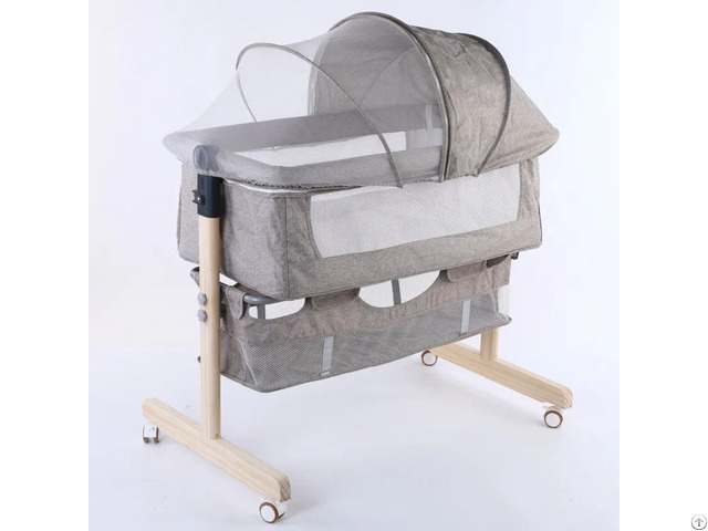 Solid Wood Baby Bed