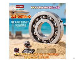 3j2 00114 0 Outboard Crankshaft Bearing