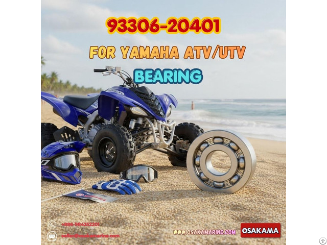 Bearing 93306 20401 For Yamaha Atv And Utility Vehicles