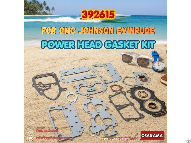Power Head Gasket Kit 392615 For Omc Johnson Evinrude Outboard