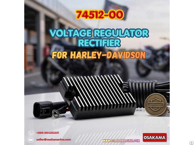 Voltage Regulator Rectifier 74512 00 For Harley Davidson Softail