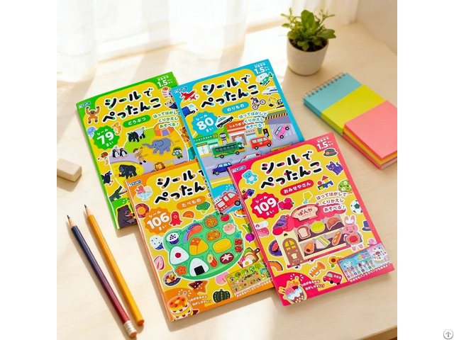 Gincho Toddler Reusable Sticker Activity Books