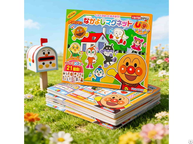 Anpanman Magnetic Sticker Book