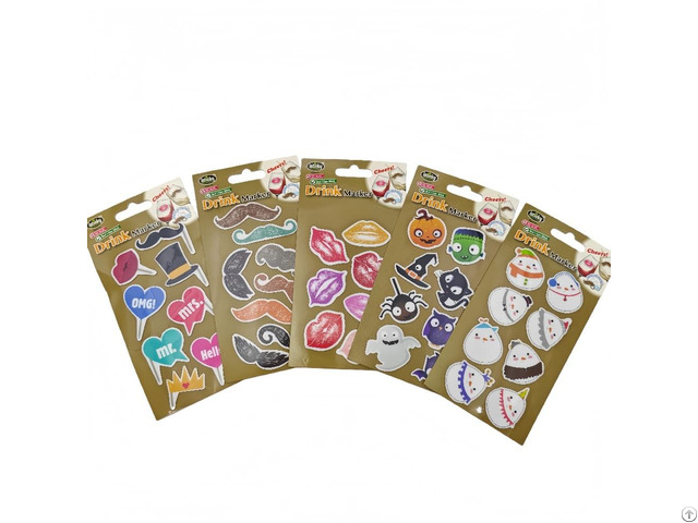 Self Adhesive Glue Free Tpe Jelly Sticker Sheet