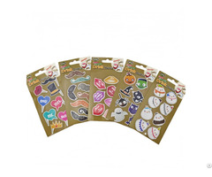 Self Adhesive Glue Free Tpe Jelly Sticker Sheet