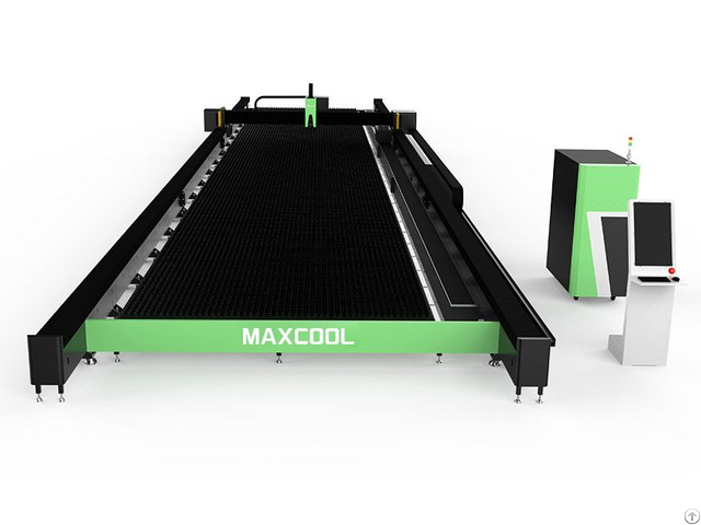 Large Format Fiber Laser Cutting Machine With Ground Rails