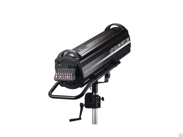 Theatrical Lighting 1200w Led Profile Follow Spot Light With Dmx 512 Phc010