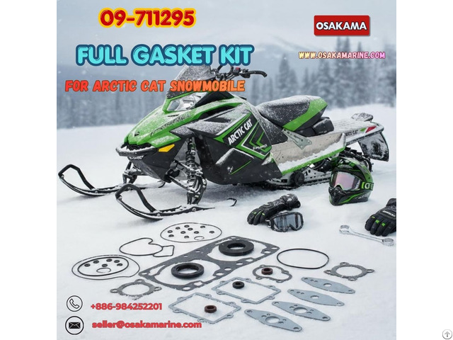 Arctic Cat Snowmobile Full Gasket Kit 09 711295