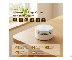 Ul2034 Certified Interconnected Carbon Monoxide Alarm 915mhz Wireless