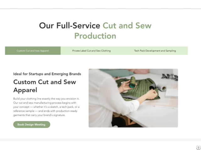 Lydia Design Studio Custom Cut And Sew Manufacturers