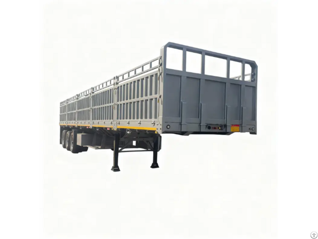Heavy Duty Side Wall Cargo Trailer For General Freight Transport
