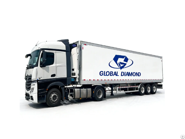 Refrigerated Semi Trailer 45ft For High Capacity Cold Chain Logistics
