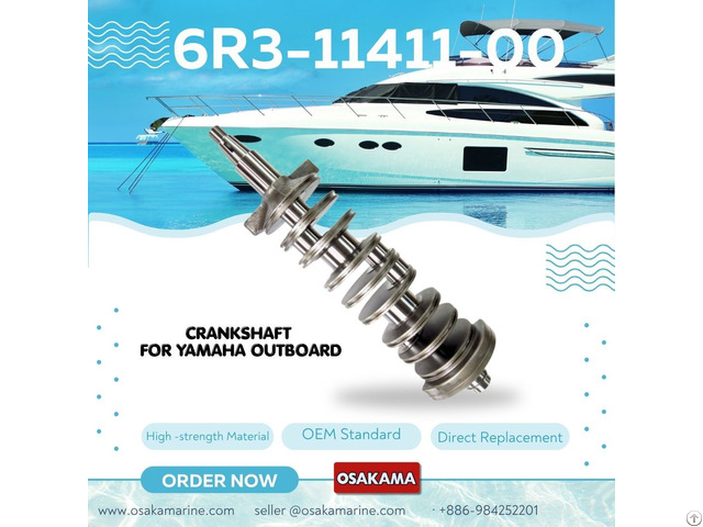 Yamaha Outboard Crankshaft 6r3 11411 00