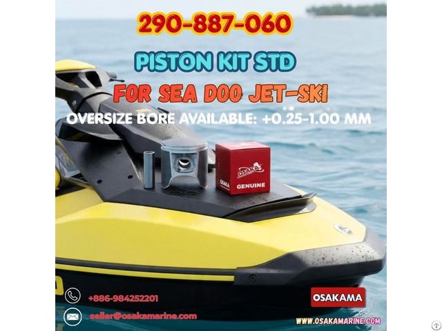 ???? Sea Doo Piston Kit 290 887 060 Std