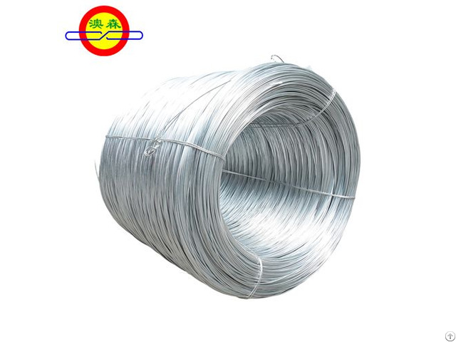 Hot Dip High Zinc Iron Wire