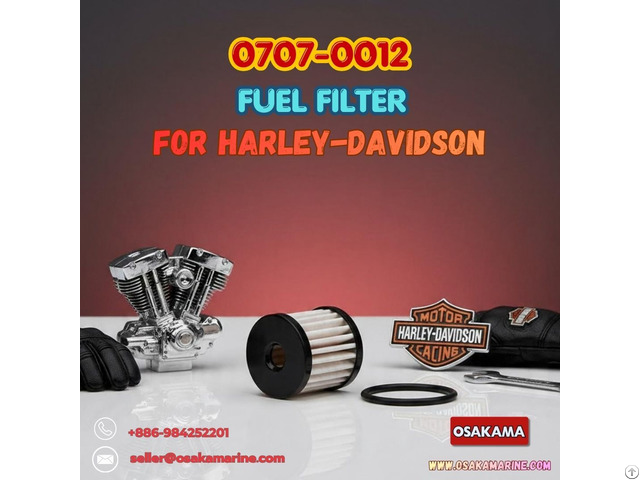 Fuel Filter 0707 0012 61011 04a T03 0077 For Harley Davidson