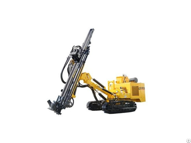Jk595 5a Crawler Mounted Hydraulic Dth Drilling Rig With Auxiliary Rod Changer