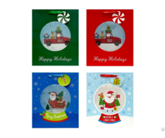 Customized Pvc Style Santa Claus Gift Bag