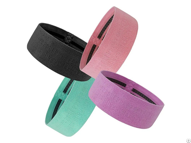 Custom Fabric Resistance Hip Bands For Fitness Brands