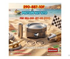 Sea Doo 4 Tec Supercharged Piston Kit 290 887 10f
