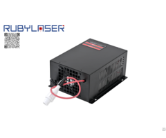 Compact Size High Voltage 60w Co2 Laser Power Supply 3m Hv Cable For Wood Working Cnc Engraver